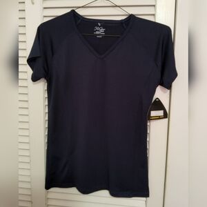 Fitted Blue Short Sleeve T-Shirt